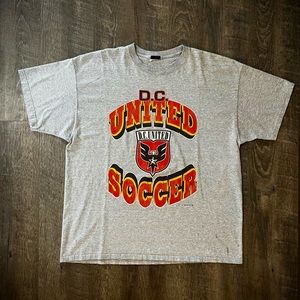 Vintage D.C. United Soccer Graphic T-shirt